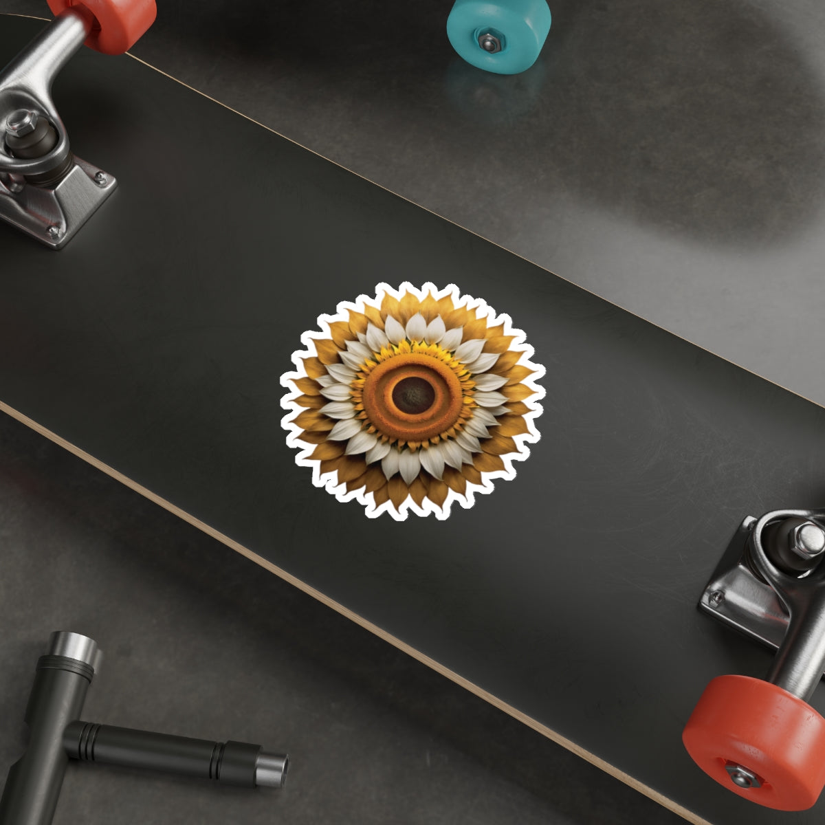 SUNFLOWER STICKER 2 - Die-Cut Stickers