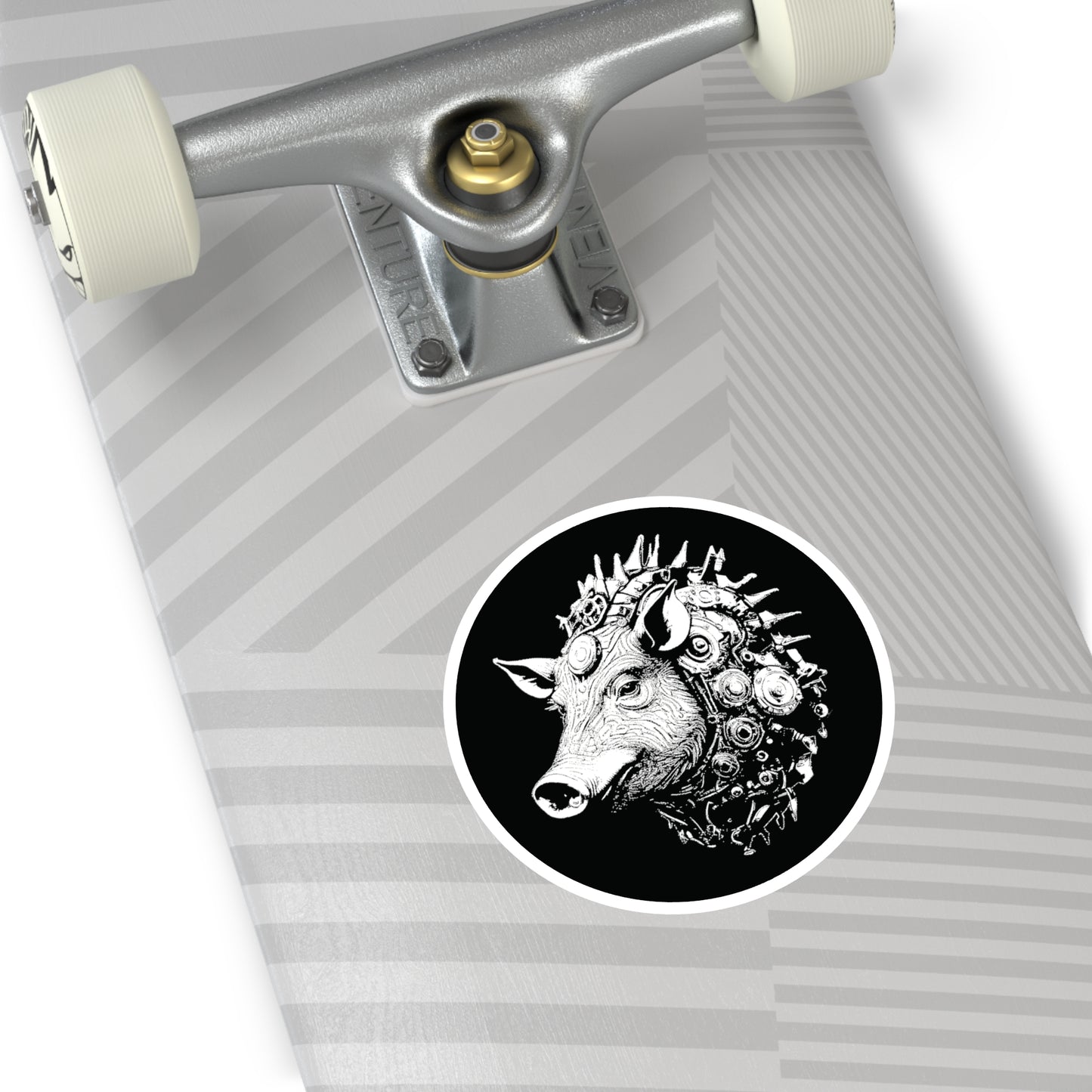 HOGHEAD - Round Stickers, Indoor\Outdoor