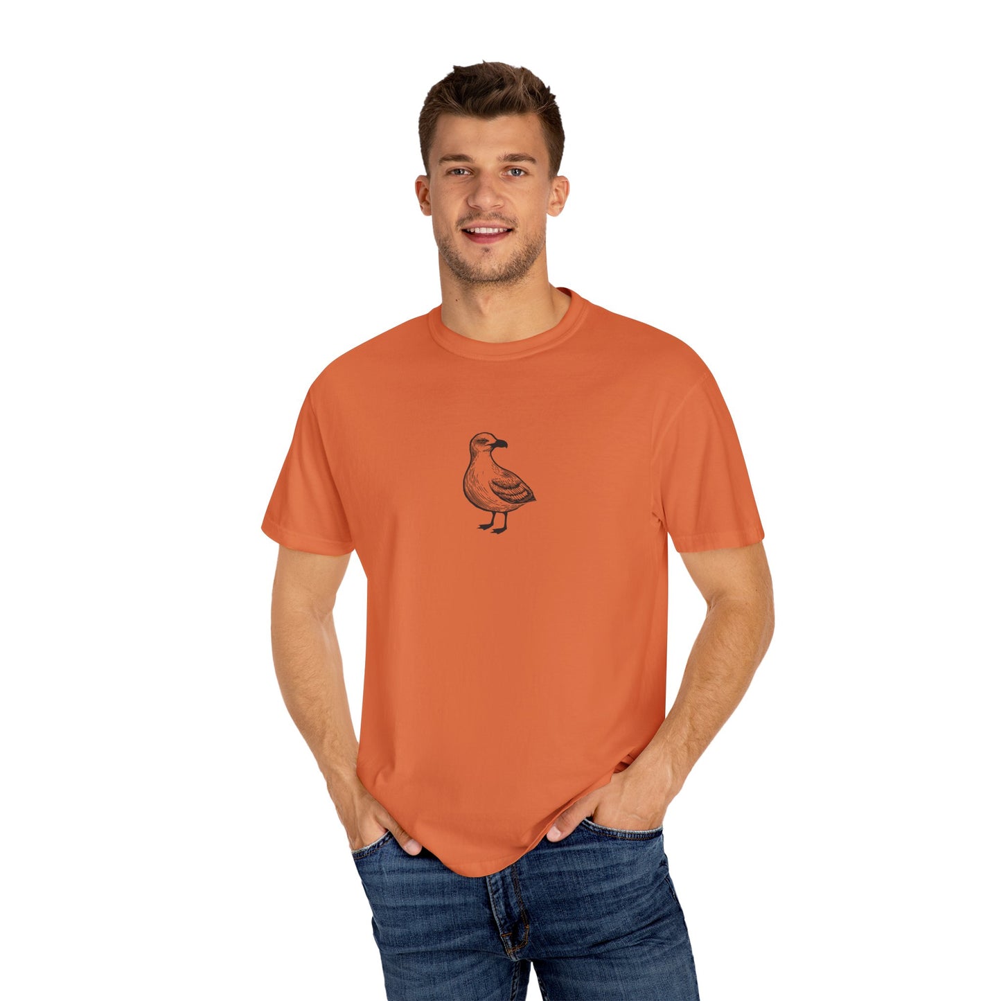 REHOBOTH BEACH - SEAGULL - Unisex Garment-Dyed T-shirt