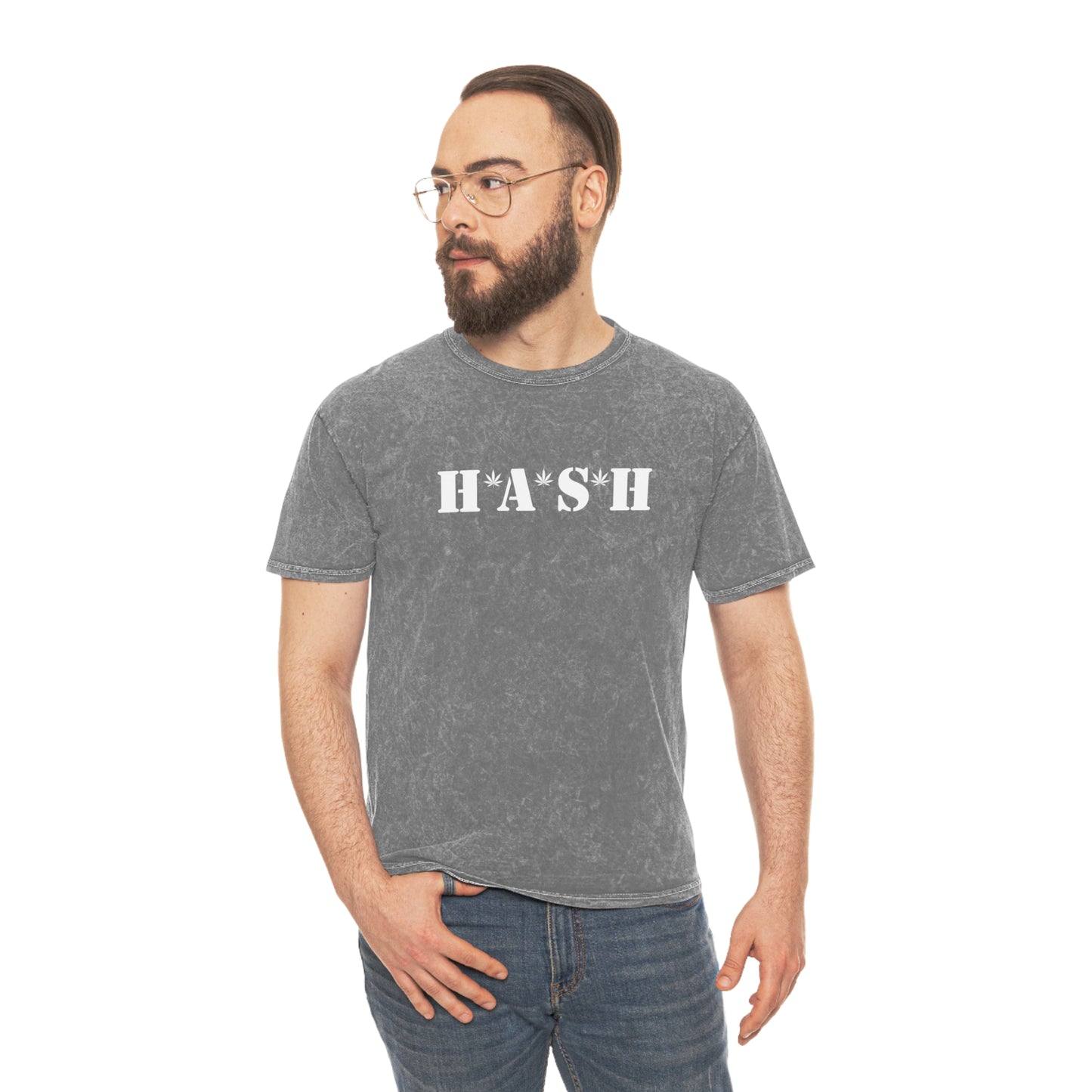 H*A*S*H - Unisex Mineral Wash T-Shirt
