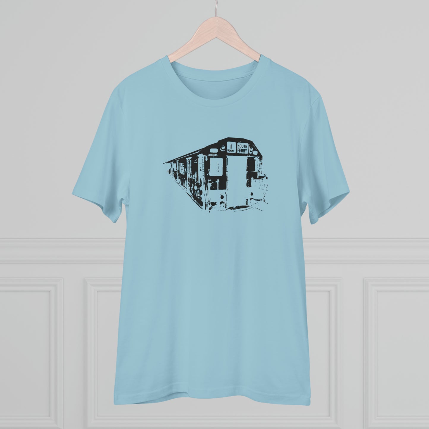 1 Train (BLACK) - Organic Creator T-shirt - Unisex