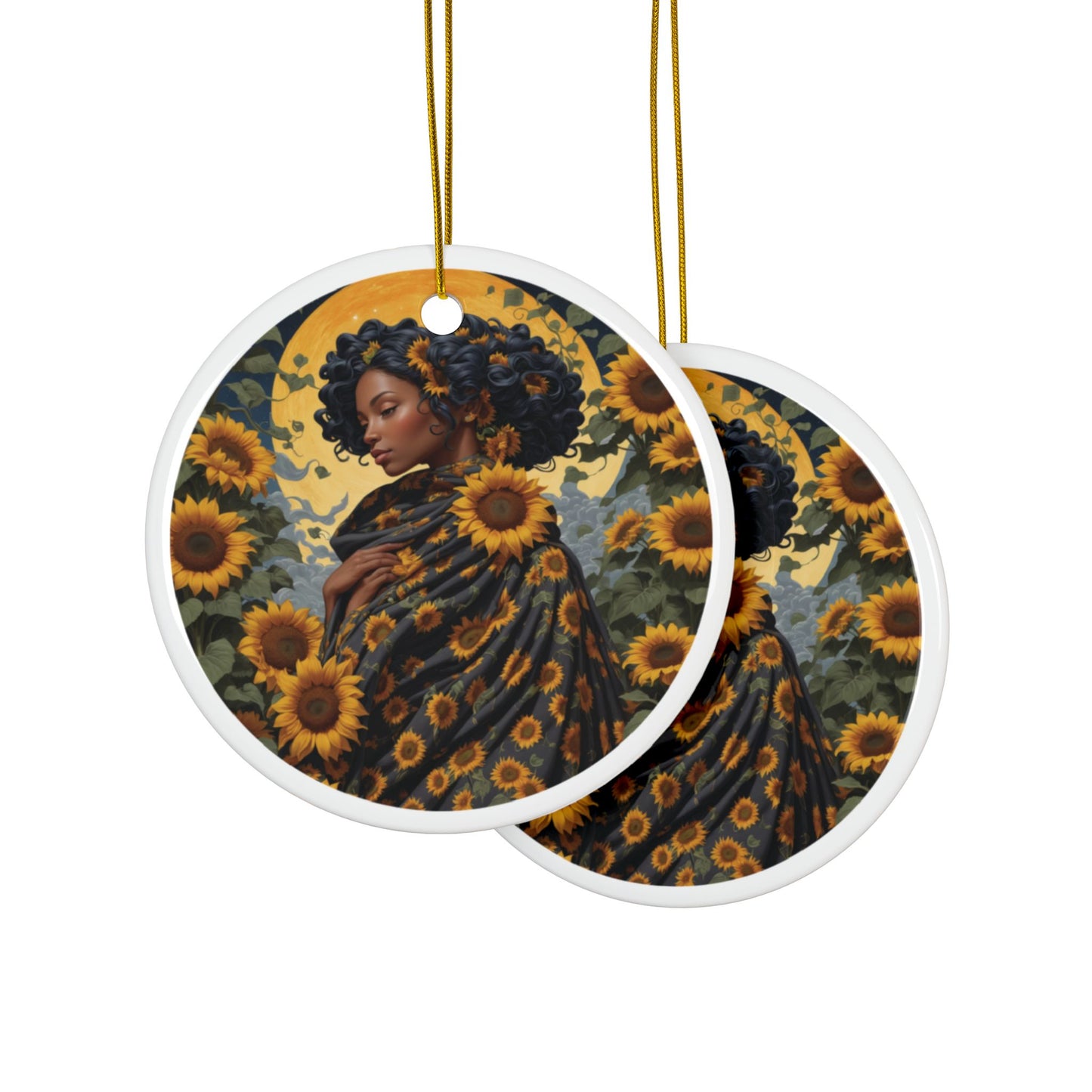 Sunflower Ornament 8
