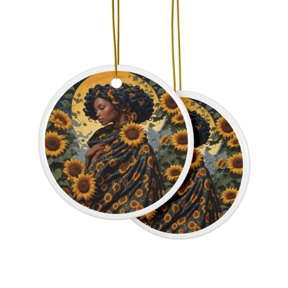 Sunflower Ornament 8