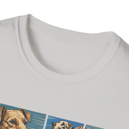 REHOBOTH - DOGS - Unisex Softstyle T-Shirt