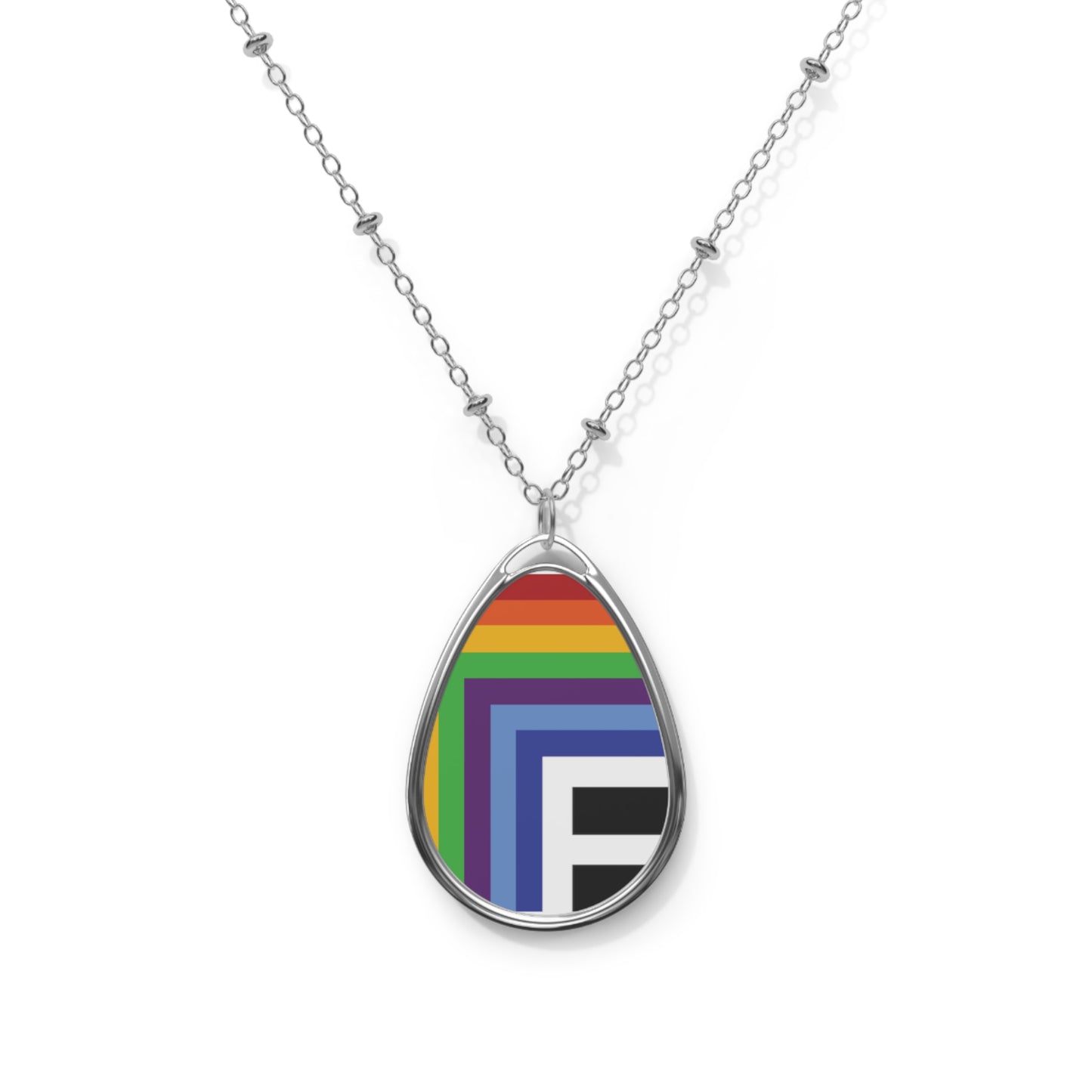 EQUALITY - Oval Necklace
