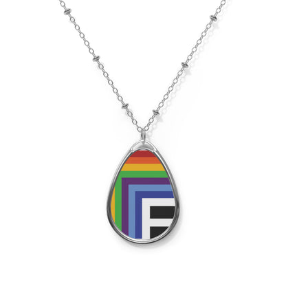 EQUALITY - Oval Necklace