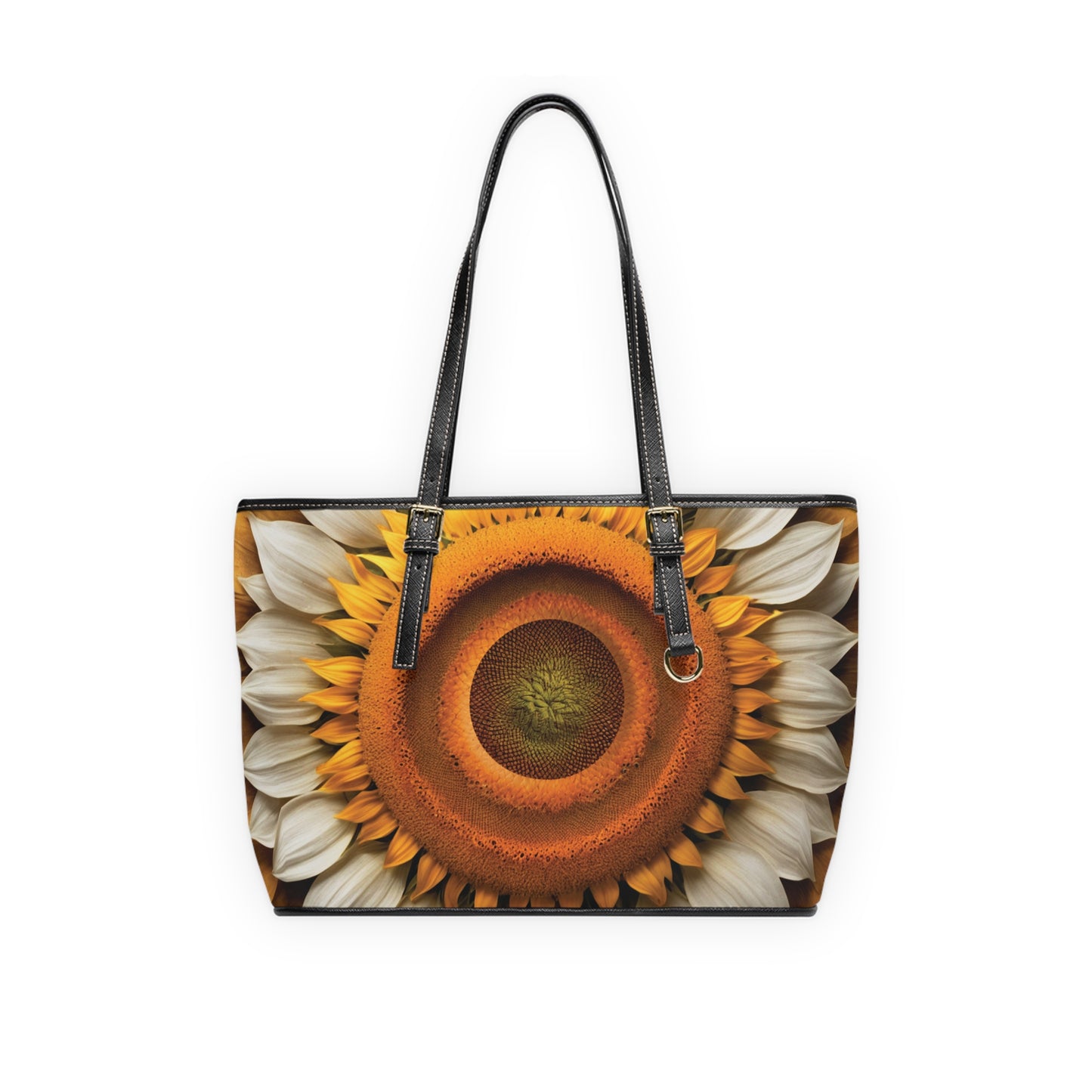 SUNFLOWER -PU  Leather Shoulder Bag_1