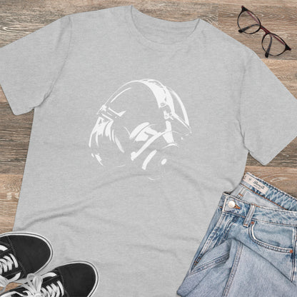 HEADPHONES - WHITE LOGO - Organic Creator T-shirt - Unisex