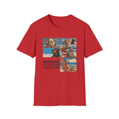 REHOBOTH - DOGS - Unisex Softstyle T-Shirt
