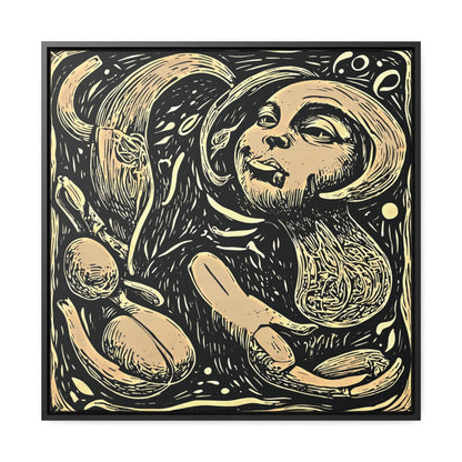 Wall Art - Gallery Canvas, Square Frame