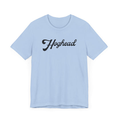 HOGHEAD - Black Logo - Unisex Jersey Short Sleeve Tee