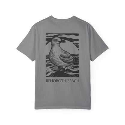 REHOBOTH BEACH - SEAGULL - Unisex Garment-Dyed T-shirt
