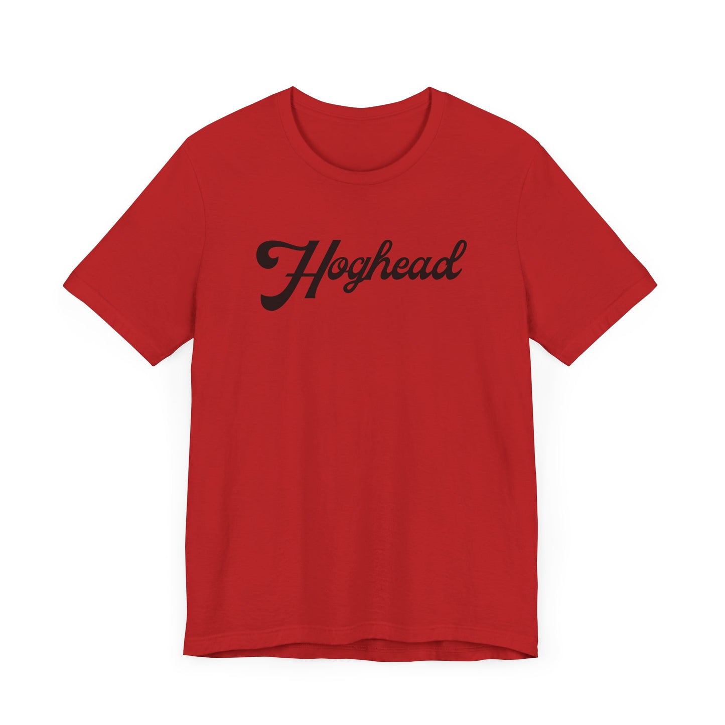 HOGHEAD - Black Logo - Unisex Jersey Short Sleeve Tee