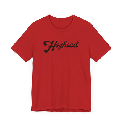 HOGHEAD - Black Logo - Unisex Jersey Short Sleeve Tee