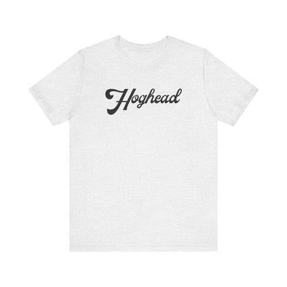 HOGHEAD - Black Logo - Unisex Jersey Short Sleeve Tee
