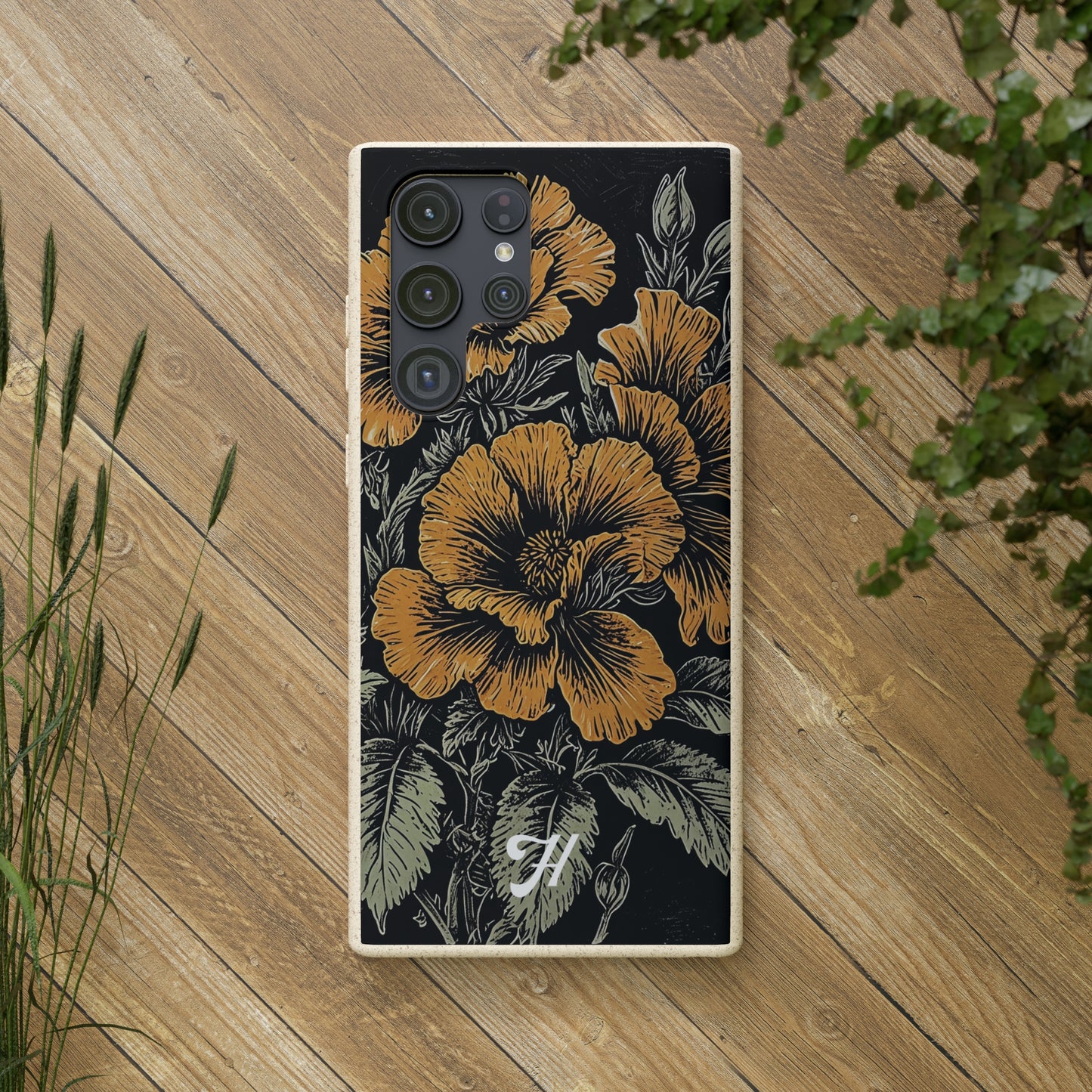 WOOD CUT CASE 8 - Biodegradable Cases