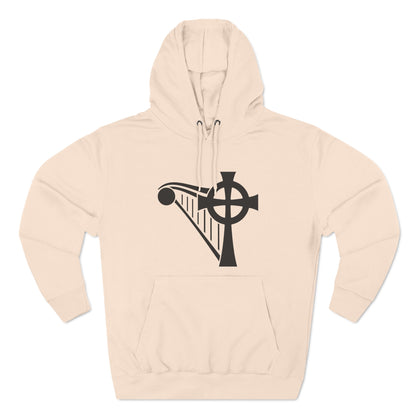HARP & CROSS - BLACK LOGO - Unisex Premium Pullover Hoodie
