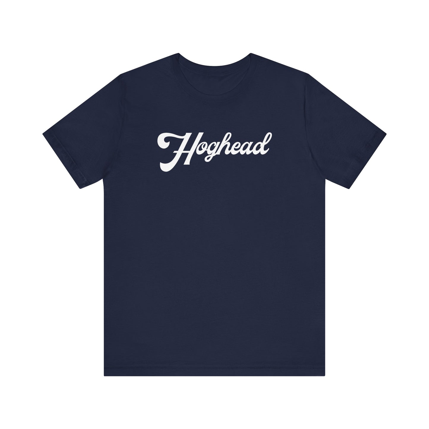 HOGHEAD - White Logo - Unisex Jersey Short Sleeve Tee