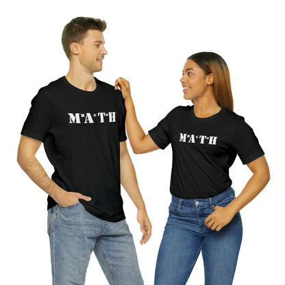 MATH - Unisex Jersey Short Sleeve Tee