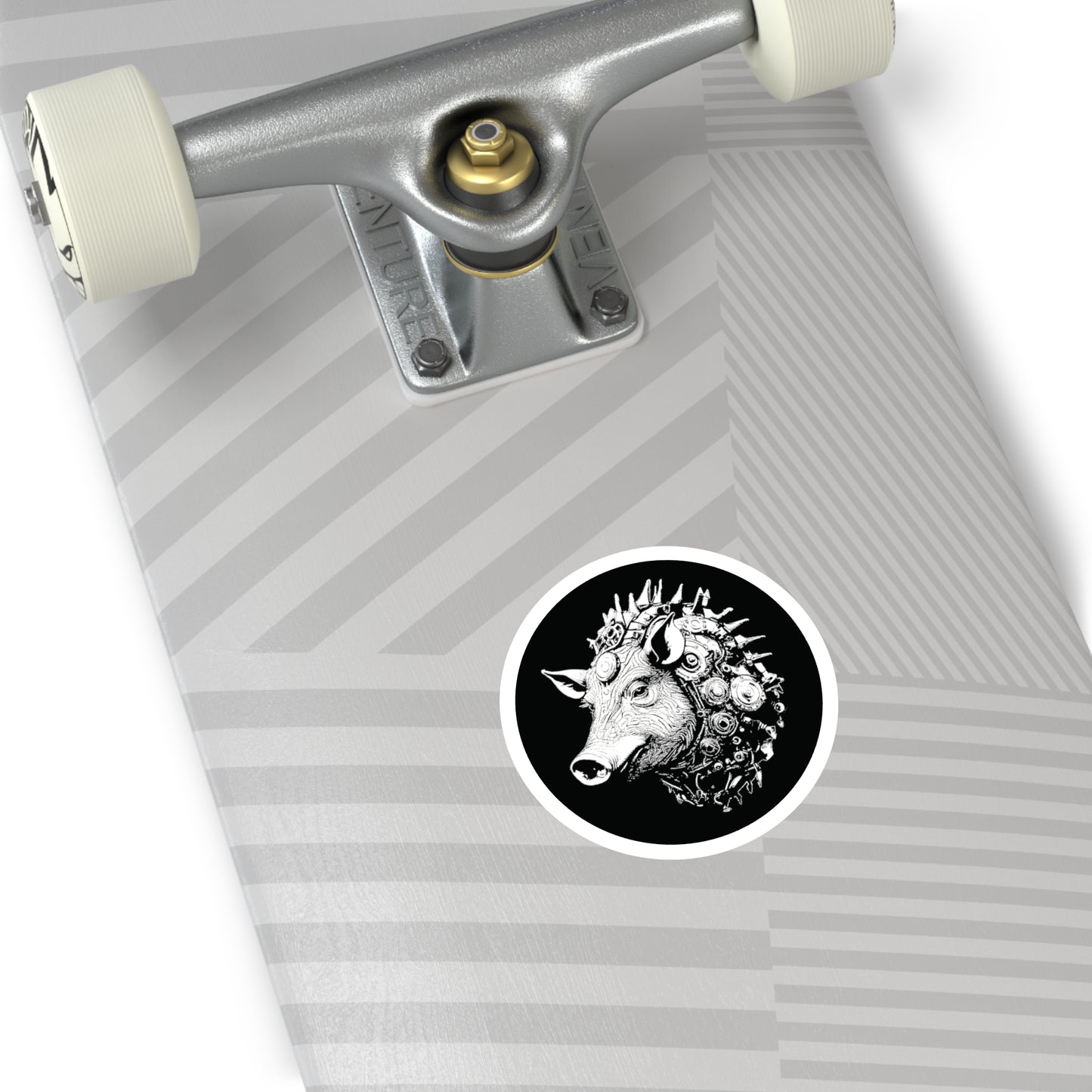 HOGHEAD - Round Stickers, Indoor\Outdoor