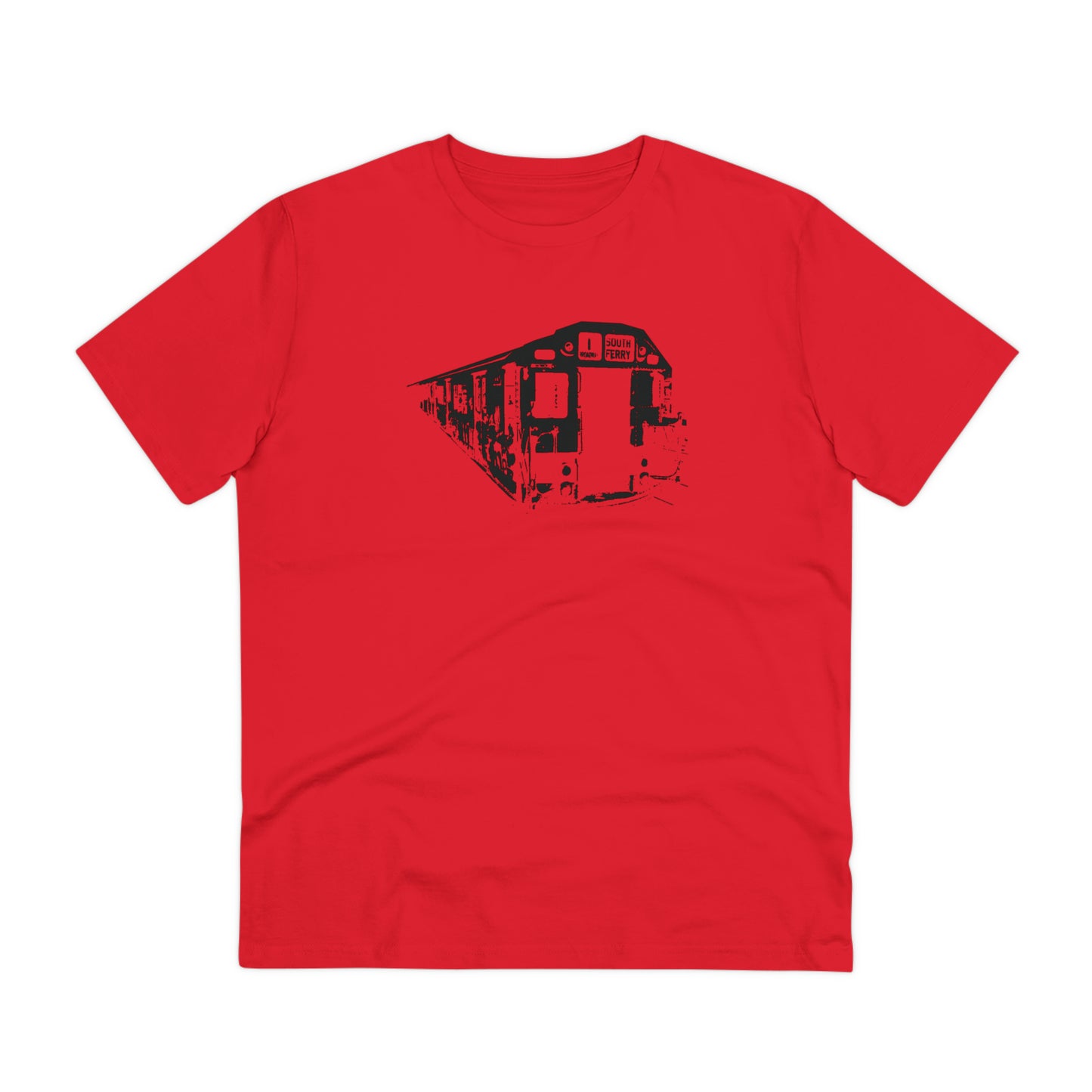 1 Train (BLACK) - Organic Creator T-shirt - Unisex