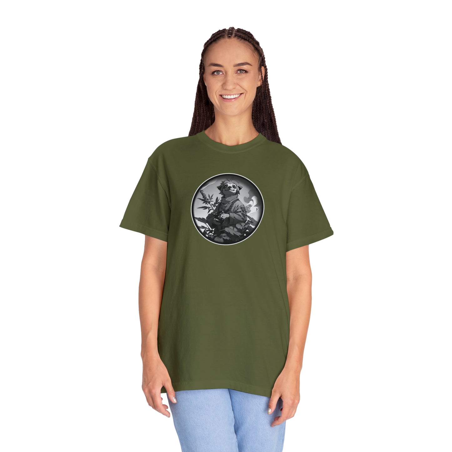 SLEEPY SLOTH - Unisex Garment-Dyed T-shirt