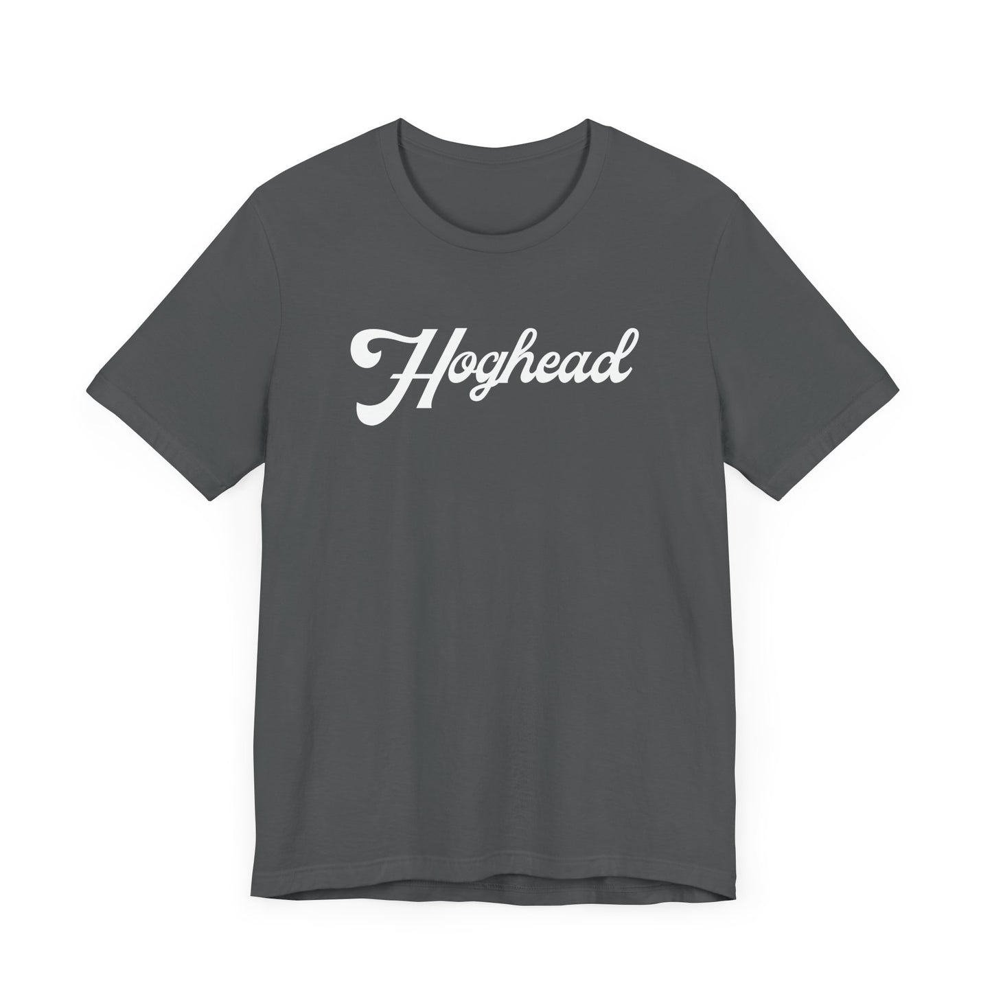 HOGHEAD - White Logo - Unisex Jersey Short Sleeve Tee