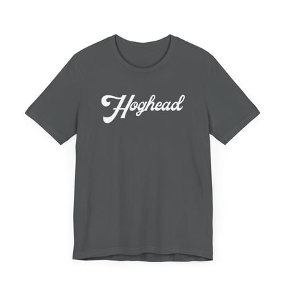 HOGHEAD - White Logo - Unisex Jersey Short Sleeve Tee