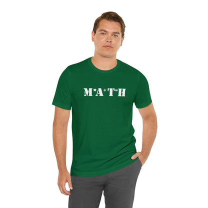 MATH - Unisex Jersey Short Sleeve Tee