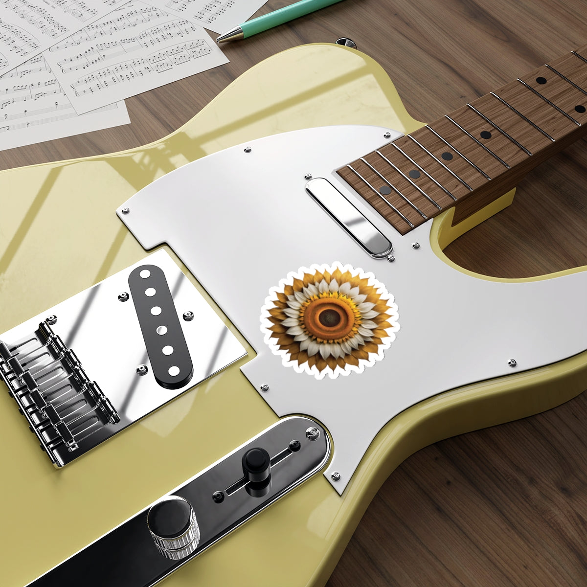 SUNFLOWER STICKER 2 - Die-Cut Stickers