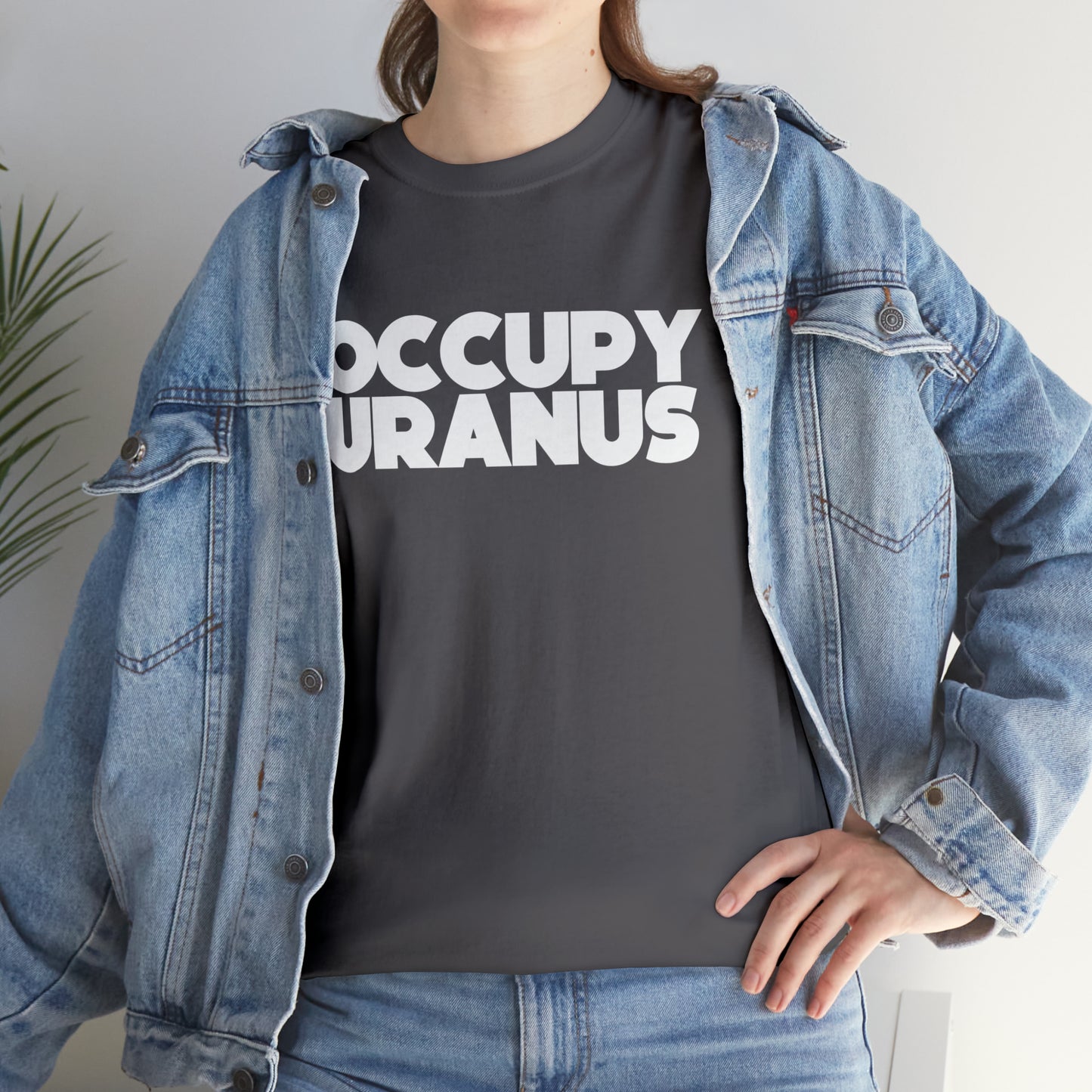 OCCUPY URANUS - Unisex Heavy Cotton Tee
