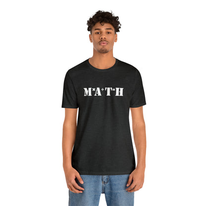 MATH - Unisex Jersey Short Sleeve Tee