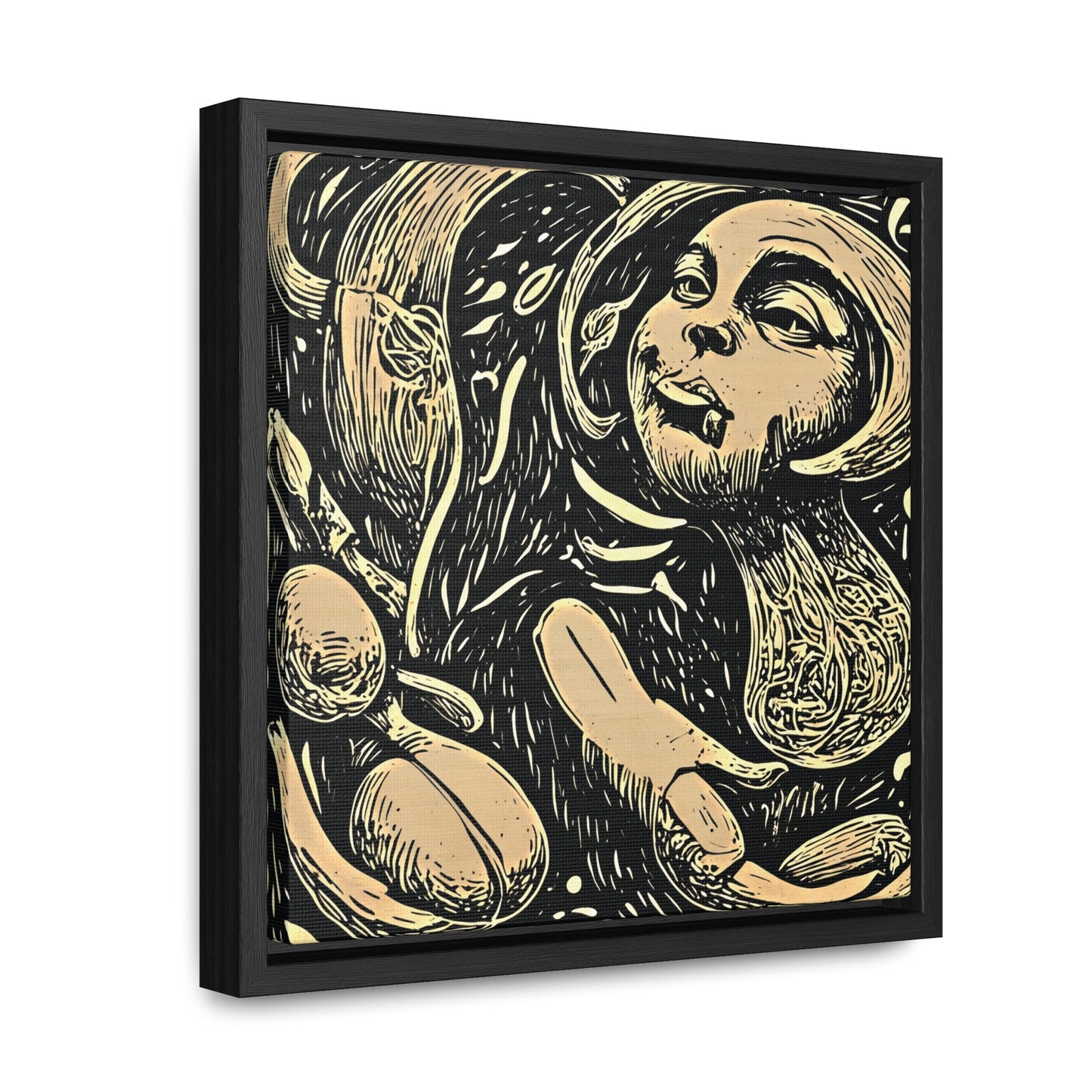 Wall Art - Gallery Canvas, Square Frame