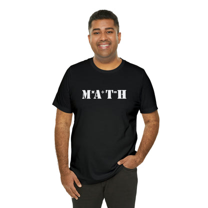 MATH - Unisex Jersey Short Sleeve Tee