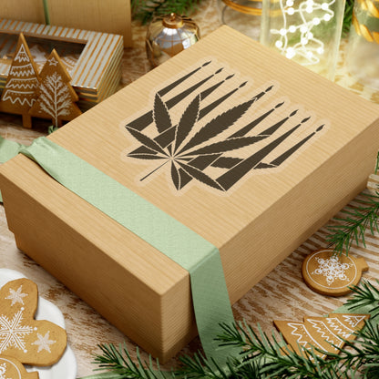 MENORAHJUANA STICKER - Kiss-Cut Stickers