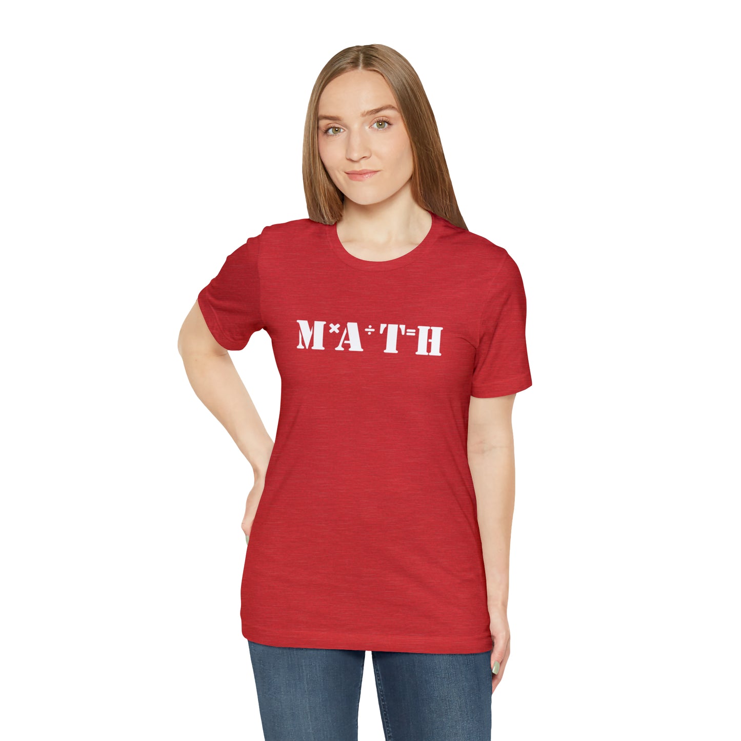 MATH - Unisex Jersey Short Sleeve Tee