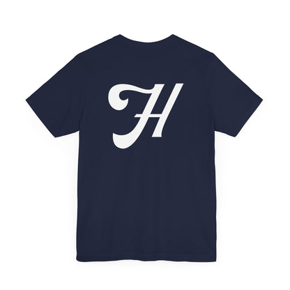 HOGHEAD - White Logo - Unisex Jersey Short Sleeve Tee