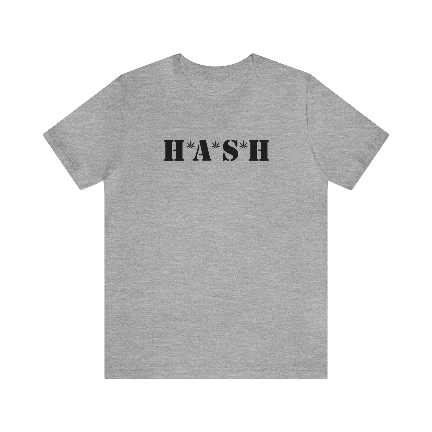 H*A*S*H BLACK LOGO- Unisex Jersey Short Sleeve Tee