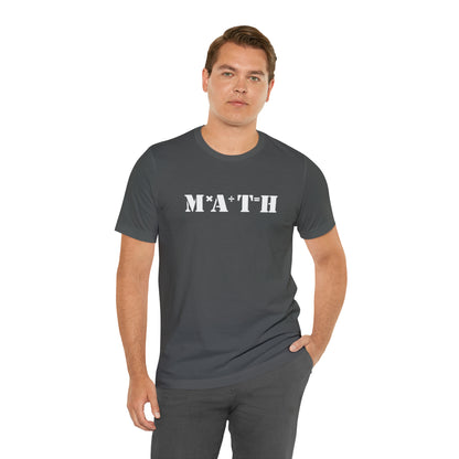 MATH - Unisex Jersey Short Sleeve Tee