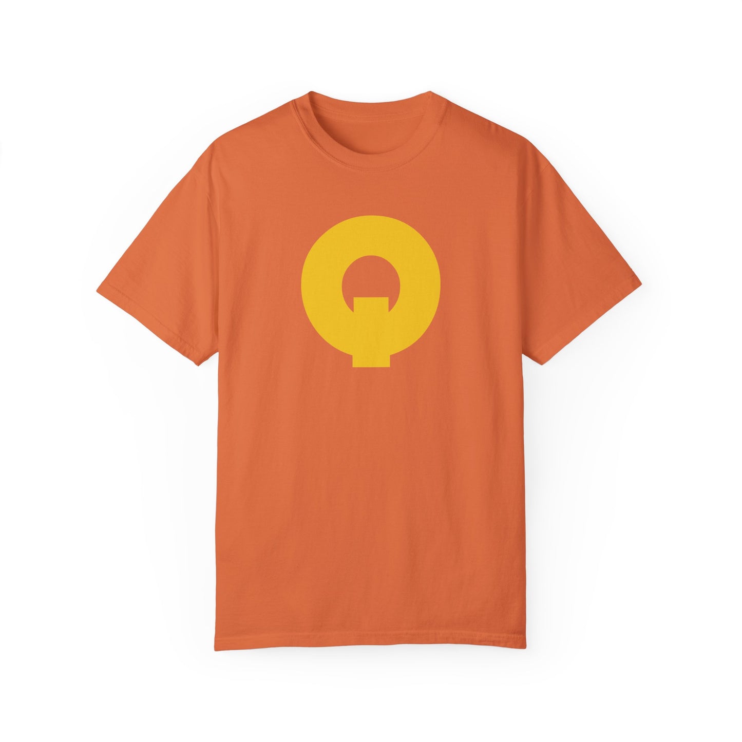 QUANTUM TRAINING - YELLOW LOGO Unisex Garment-Dyed T-shirt