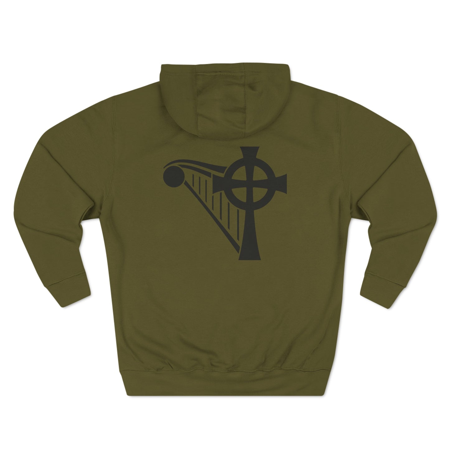 HARP & CROSS - BLACK LOGO - Unisex Premium Pullover Hoodie