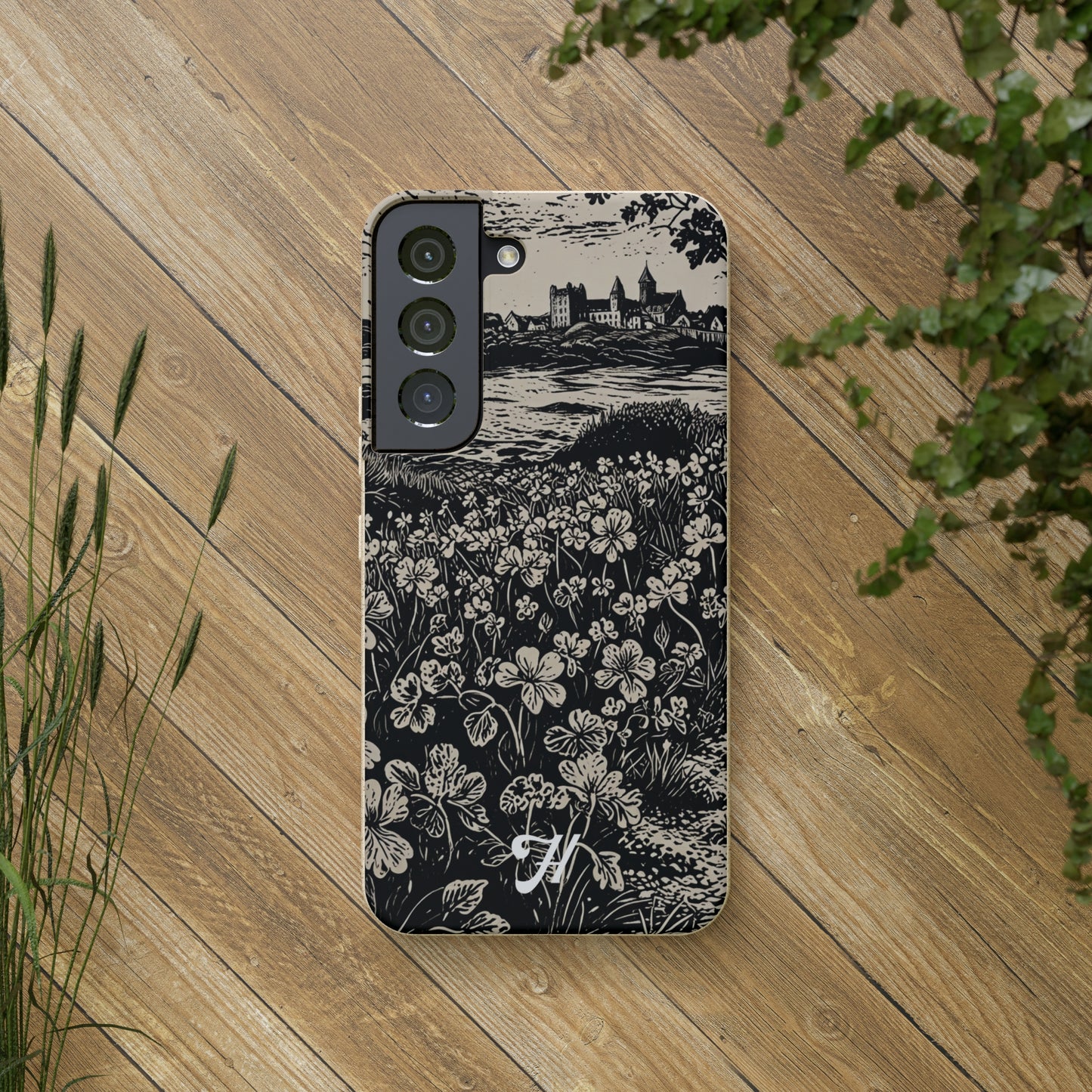 WOOD CUT CASE 1 - Biodegradable Cases