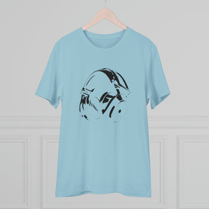 HEADPHONES - BLACK LOGO - Organic Creator T-shirt - Unisex