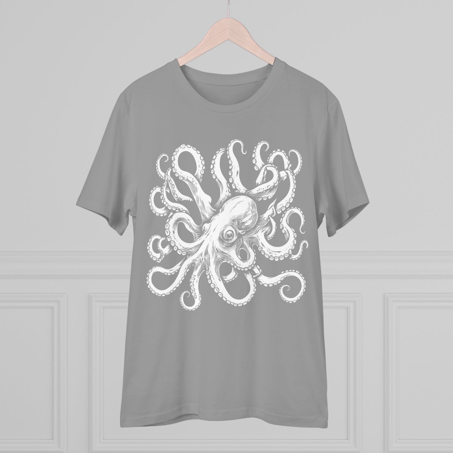 OCTOPUS - WHITE - Organic Creator T-shirt - Unisex