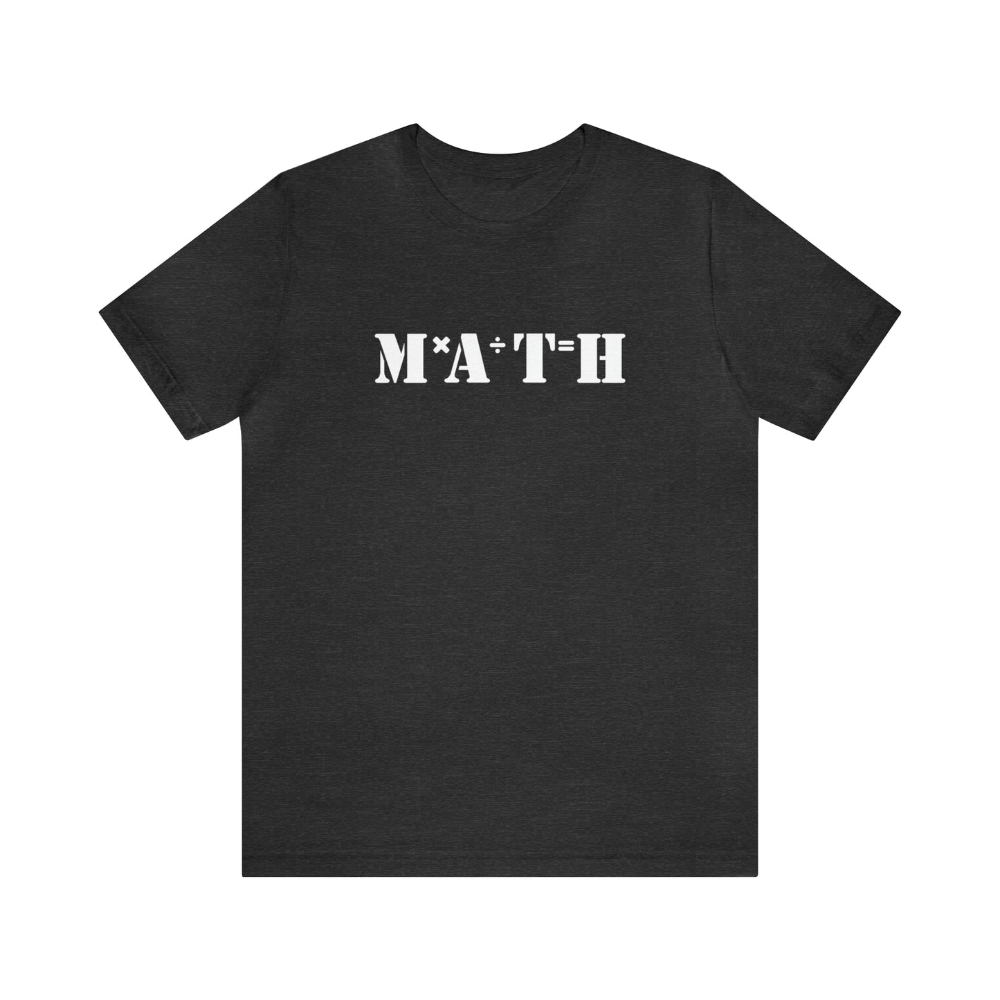 MATH - Unisex Jersey Short Sleeve Tee