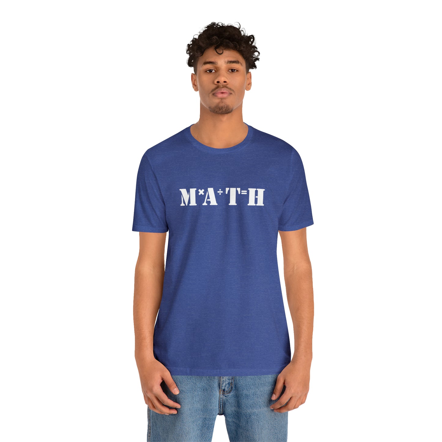 MATH - Unisex Jersey Short Sleeve Tee