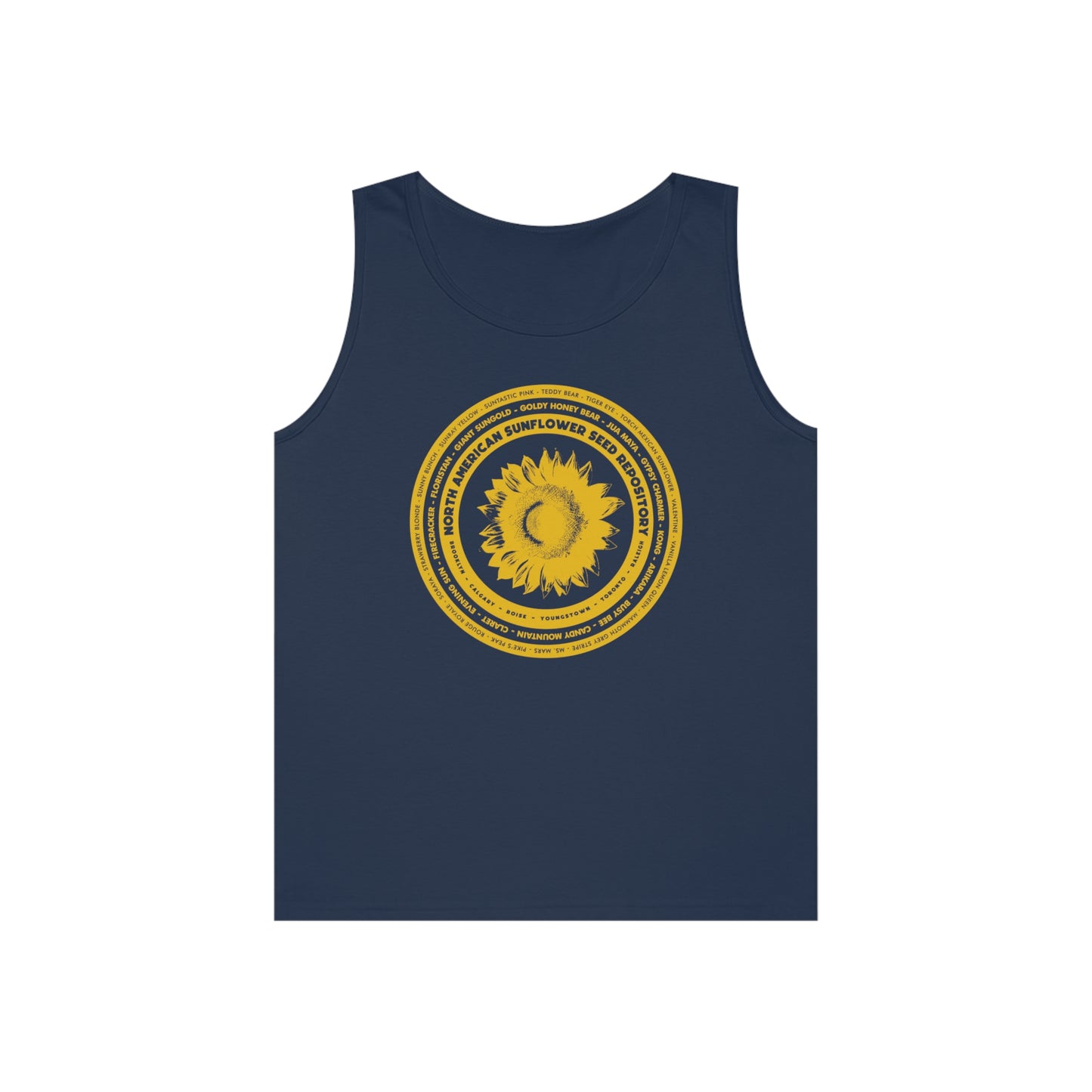 SUNFLOWER - Unisex Heavy Cotton Tank Top