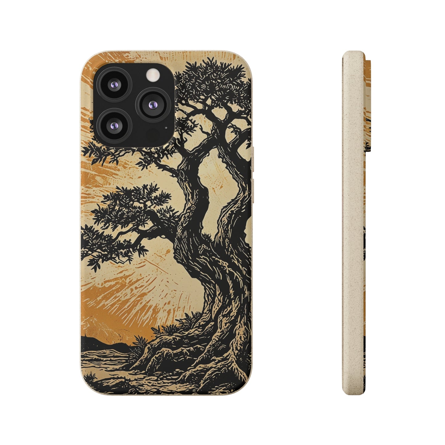WOOD CUT CASE 4 - Biodegradable Cases