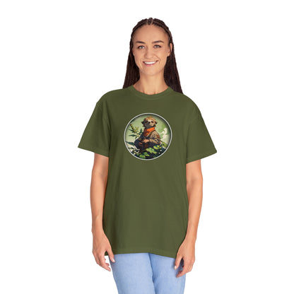SLEEPY SLOTH - Unisex Garment-Dyed T-shirt - COLOR