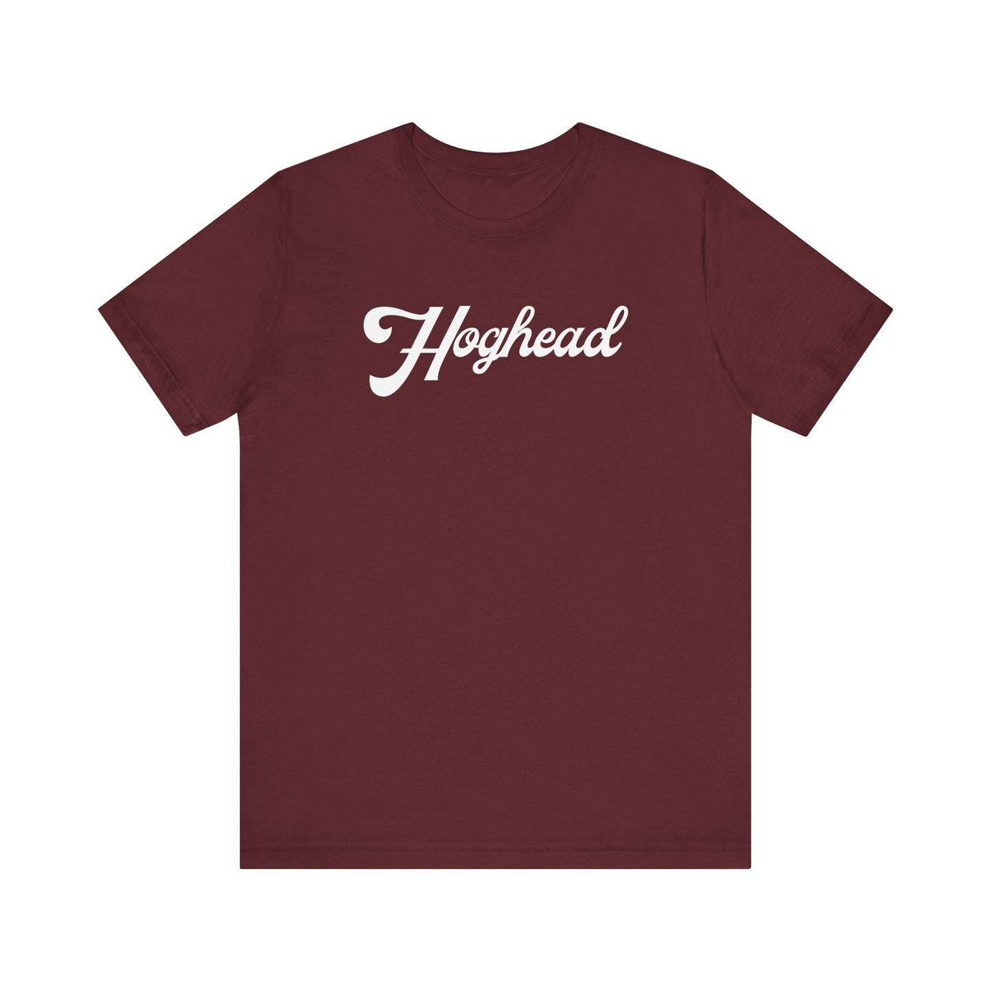 HOGHEAD - White Logo - Unisex Jersey Short Sleeve Tee